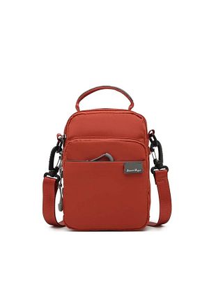 کیف پستچی نارنجی زنانه پارچه ای Smart Bags - کد 445731711