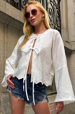 بلوز رنگی زنانه ساده VAGGON - کد 946100780