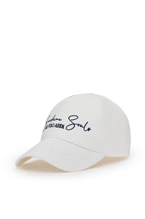 کلاه سفید زنانه پنبه ای U.S. Polo Assn. - کد 946122274