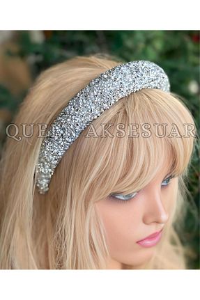 تاج طوسی زنانه QUEEN AKSESUAR - کد 946152017