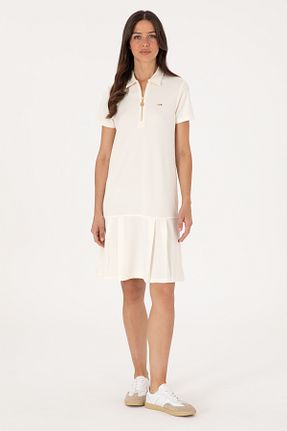 لباس سفید زنانه بافتنی U.S. Polo Assn. - کد 946268619