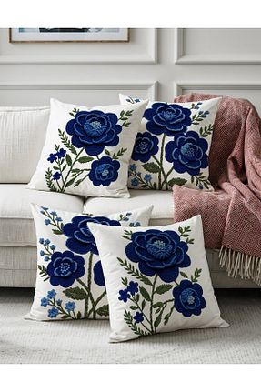 کوسن و روکش کوسن آبی جیر Pillow Home - کد 946284628