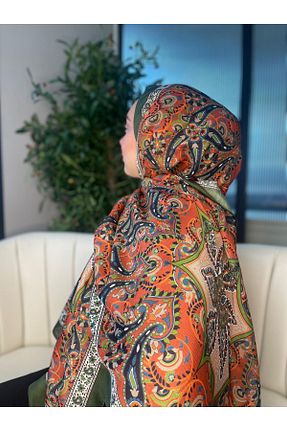 شال نارنجی زنانه Oxygen Scarfs - کد 946286882