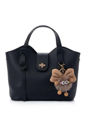 کیف دوشی رنگی زنانه چرم مصنوعی Lucky Bees - کد 946345908