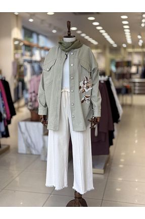 کت سبز زنانه رگولار Kayra - کد 946364892
