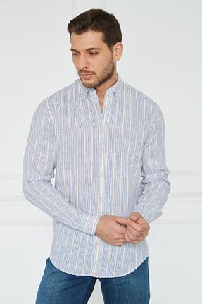 پیراهن رنگی مردانه اسلیم Paşahan - کد 946374866