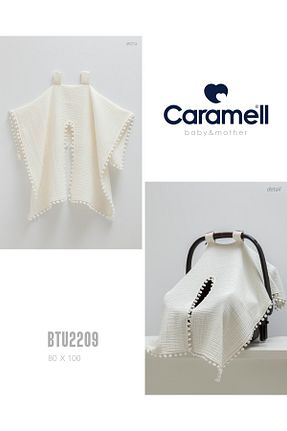 پتوی کودک و نوزاد نباتی پنبه ای Caramell - کد 946396006