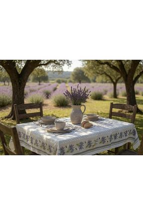 رومیزی بنفش پلی استر GMhome - کد 946580958