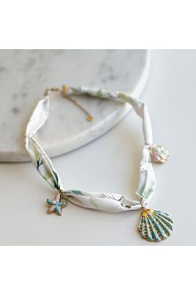 گردنبند جواهر رنگی زنانه VenüsDesign - کد 946461720