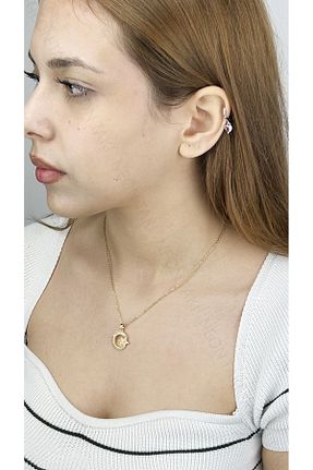 گردنبند استیل ( فولاد ) طلائی استیل ضد زنگ Neon Takı by Atalay - کد 946483550