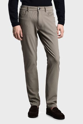 شلوار جین بژ مردانه پاچه ساده Emporio Armani - کد 946483660
