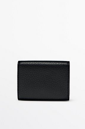 کیف پول مشکی مردانه ابعاد کوچک Massimo Dutti - کد 946588063