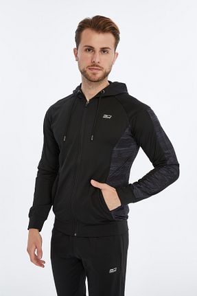 سوئیشرت اسپرت مشکی مردانه اسلیم ASM SPOR - کد 946596583
