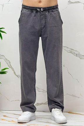 شلوار مشکی مردانه بافتنی WAFRA - کد 946621587