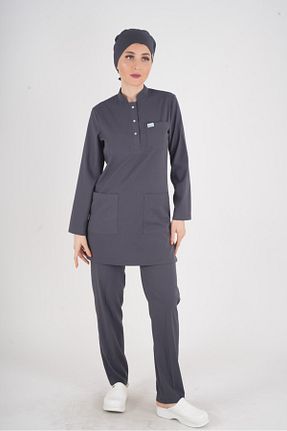 لباس کار طوسی Nur Medikal Giyim - کد 946706068