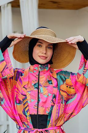 کلاه قهوه ای زنانه پلی استر Remsa Mayo - کد 946715685