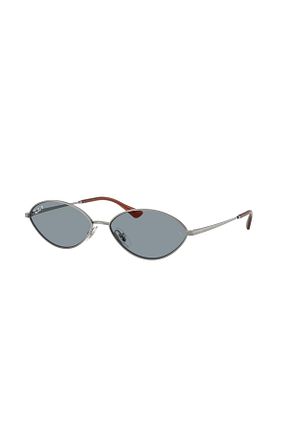 عینک آفتابی طوسی زنانه 56 Ray-Ban - کد 899424956