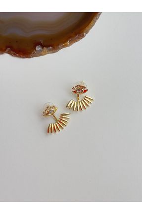 گوشواره استیل (فولاد) زرد زنانه استیل (فولاد) YOUES JEWELRY - کد 946808271