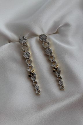 گوشواره استیل (فولاد) رنگی زنانه استیل (فولاد) Nenya - کد 946983145