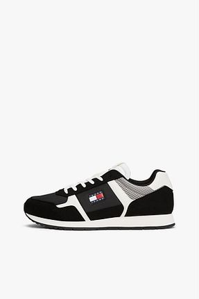 کفش اسنیکر مشکی مردانه بند دار Tommy Hilfiger - کد 943224087