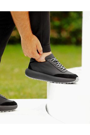 کفش اسنیکر رنگی مردانه چرم اصل ByItallanoshoes - کد 947141644