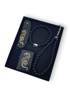 اکسسوری چاقو و قمه مشکی SürLaz - کد 947295581