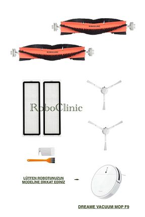 اکسسوری جاروبرقی سفید Roboclinic - کد 923825112