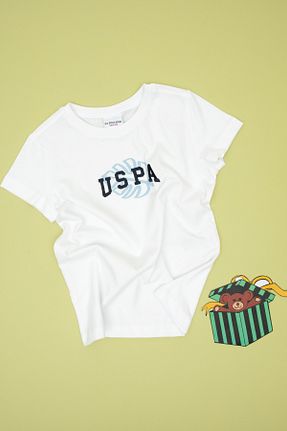 تیشرت سفید بچه گانه رگولار U.S. Polo Assn. - کد 947381423