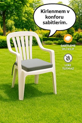 صندلی باغچه طوسی Viscomina - کد 947480118