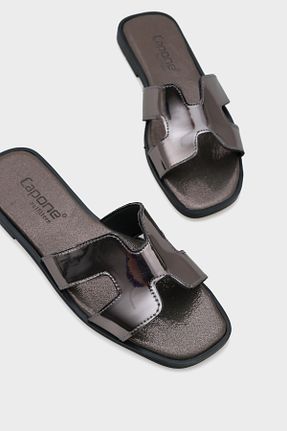 دمپائی طلائی زنانه چرم مصنوعی Capone Outfitters - کد 327301395
