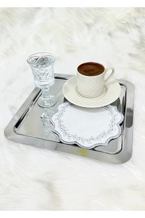 سرویس آمریکائی متالیک گرد Mora Tekstil - کد 923282890