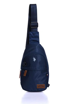 کیف دوشی سرمه ای مردانه پارچه ای U.S. Polo Assn. - کد 449766771