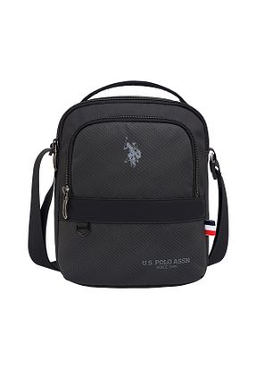 کیف پستچی مشکی مردانه پارچه ای U.S. Polo Assn. - کد 834464649