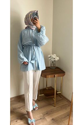 کت آبی زنانه رگولار Butik - کد 940059358