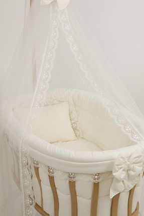 ست لحاف و روکش لحاف و روکش بالش کودک و نوزاد بژ پنبه ای BebeK on For - کد 262556523