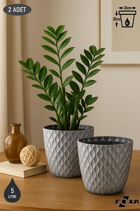 گلدان طوسی ToXA - کد 940900763