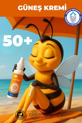 کرم ضد آفتاب بدن SPF 50 + Har-Bee - کد 837942298