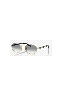 عینک آفتابی طلائی زنانه 52 Prada - کد 904053515
