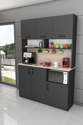 کابینت چند منظوره رنگی MDF Asra Trend - کد 934268627