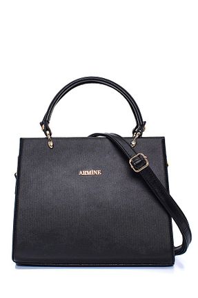 کیف دوشی مشکی زنانه چرم مصنوعی Armine - کد 746723993