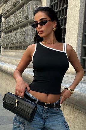 بلوز مشکی زنانه ساده World Fashion Trends - کد 827316488