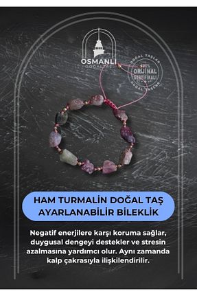 دستبند جواهر آبی زنانه OSMANLI DOĞAL TAŞ - کد 944412565