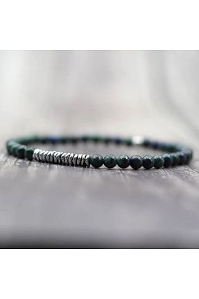 دستبند جواهر رنگی زنانه سنگ طبیعی ESK KEHRİBAR - کد 898825365