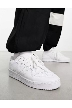 کفش اسنیکر سفید مردانه بند دار adidas - کد 802280444