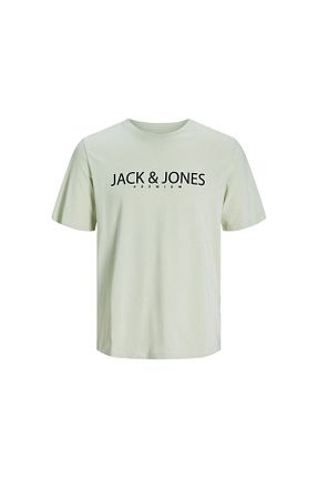 تیشرت سبز مردانه رگولار Jack & Jones - کد 804468276