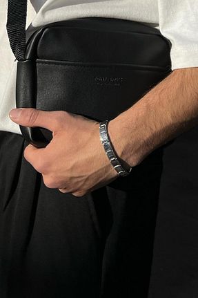 دستبند جواهر مردانه فلزی Flaw Wear - کد 809544810