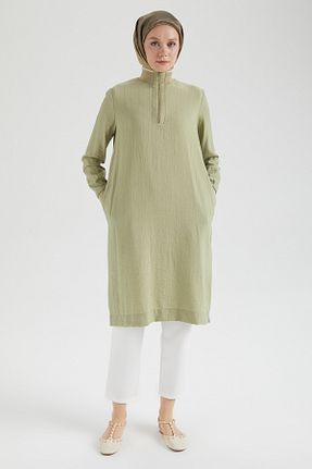 تونیک حجاب سبز زنانه پلی استر Armine - کد 939007806