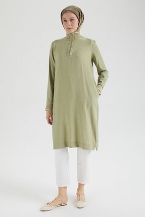 تونیک حجاب سبز زنانه پلی استر Armine - کد 939007806