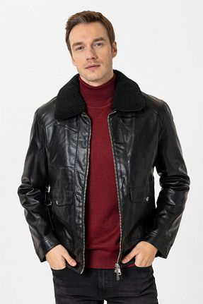 کاپشن مشکی مردانه اسلیم فیت SÜVARİ - کد 784210805