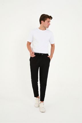 شلوار مشکی مردانه پنبه ای BAYKİM Sports wear - کد 304650069